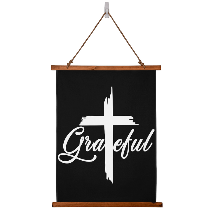 Grateful Wall Tapestry – Gift for Her - Gift for Him