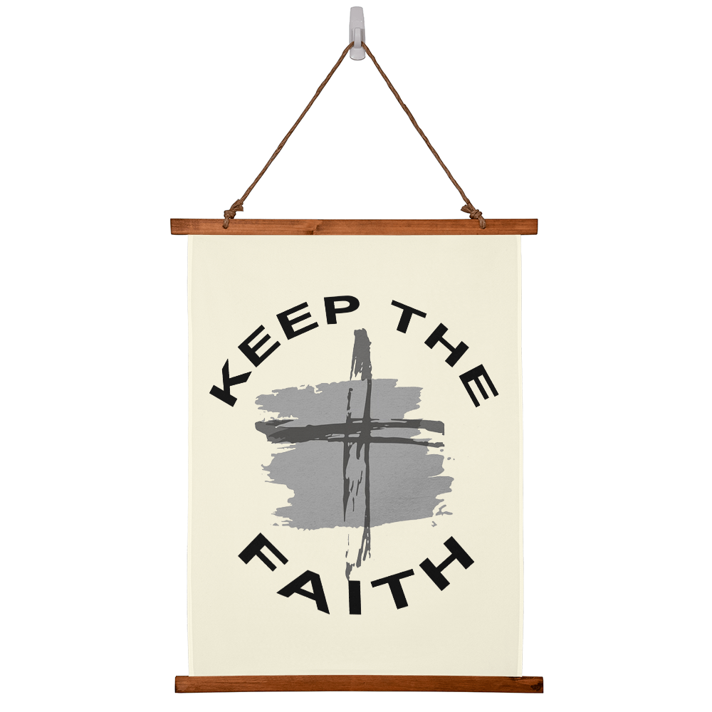 Keep The Faith Wall Tapestry – Gift for Her - Gift for Him