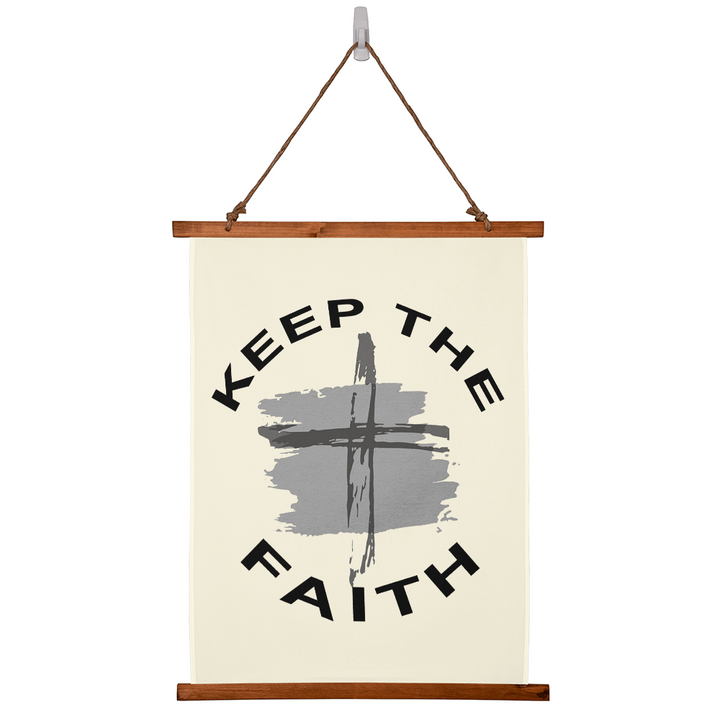 Keep The Faith Wall Tapestry – Gift for Her - Gift for Him