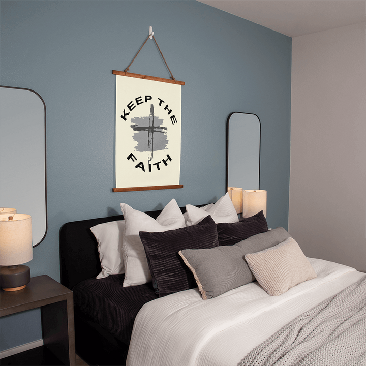 Keep The Faith Wall Tapestry – Gift for Her - Gift for Him