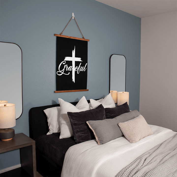 Grateful Wall Tapestry – Gift for Her - Gift for Him