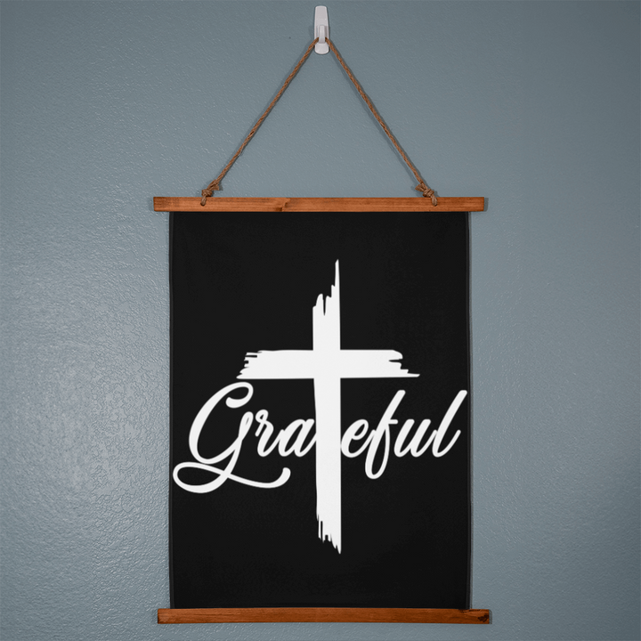 Grateful Wall Tapestry – Gift for Her - Gift for Him