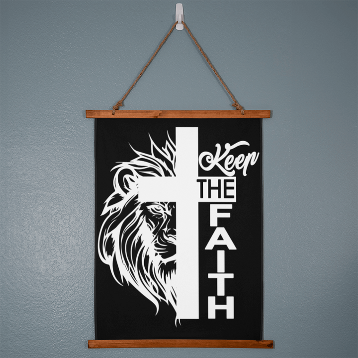 Keep The Faith Wall Tapestry – Gift for Her - Gift for Him