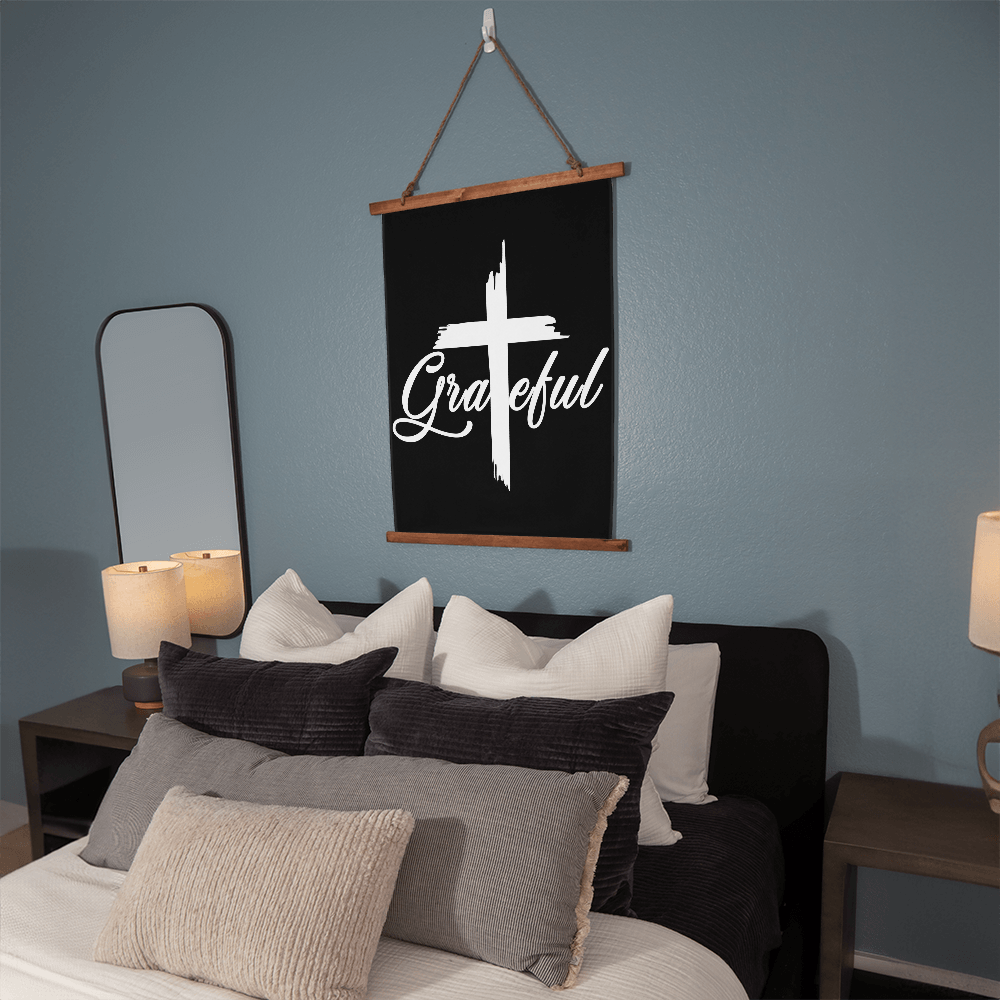 Grateful Wall Tapestry – Gift for Her - Gift for Him
