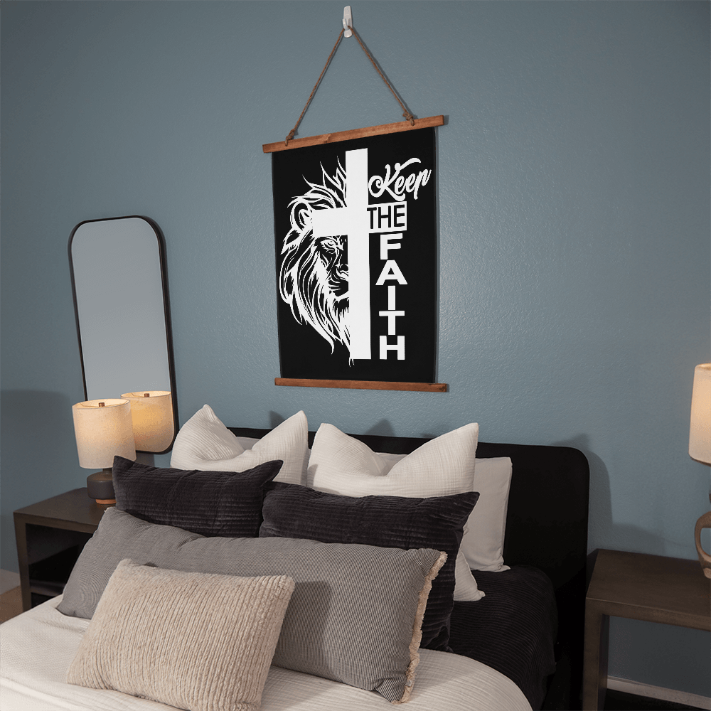 Keep The Faith Wall Tapestry – Gift for Her - Gift for Him