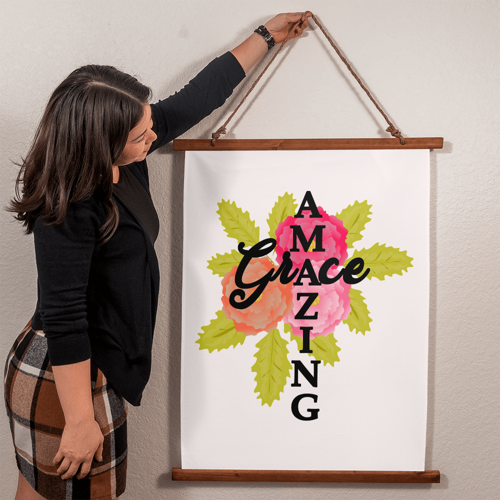 Amazing Grace Wall Tapestry – Gift for Her