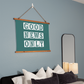 Good News Only - Wood Framed Wall Tapestry (Landscape) - Gift for Her - Gift for Him