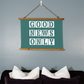 Good News Only - Wood Framed Wall Tapestry (Landscape) - Gift for Her - Gift for Him