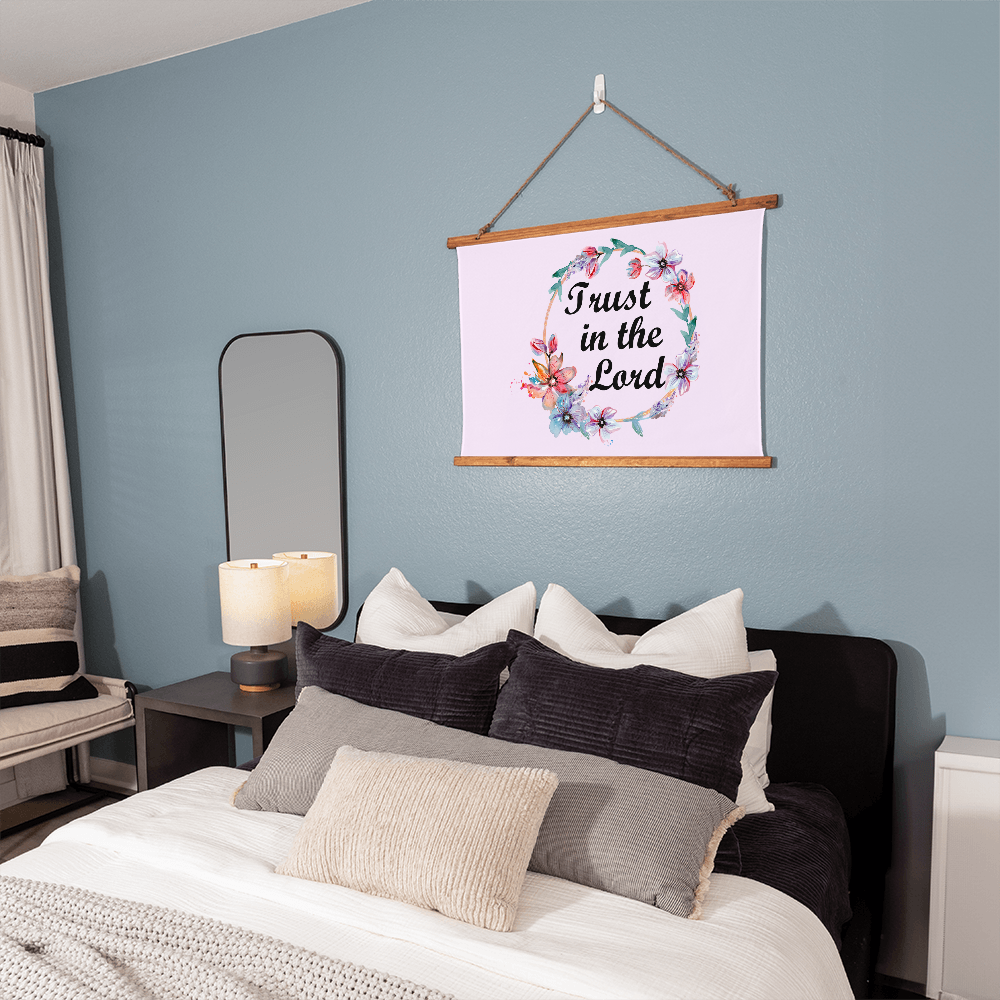 Trust In The Lord Wall Tapestry – Gift for Her