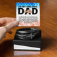 To My Amazing Dad, You're My Hero! - Men's Cross Bracelet - Gift for Dad