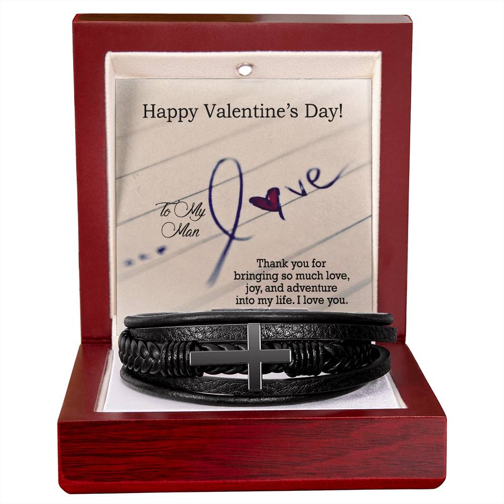 To My Man, Thank You For Bringing So Much Love, Joy &amp; Adventure Into My Life – Happy Valentine&