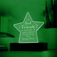 Good Friends Are Like Stars - Engraved Acrylic Star Plaque - Gift for Friend - Gift for Best Friend