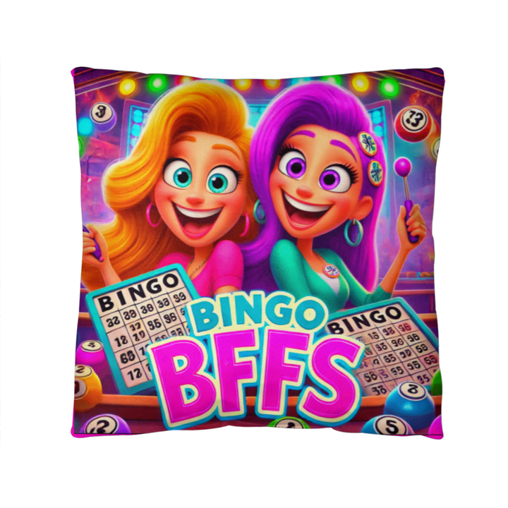 Bingo BFFS Pillow – Gift for Her