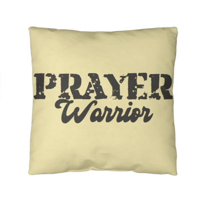 Prayer Warrior - Classic Pillow - Gift for Her - Gift for Him