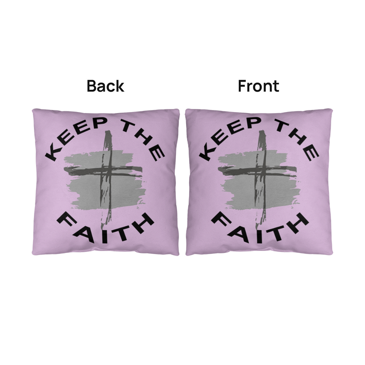 Keep The Faith Classic Pillow – Gift for Her - Gift for Him