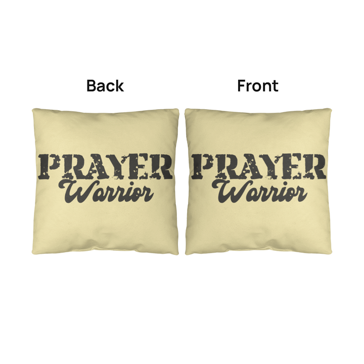 Prayer Warrior Classic Pillow – Gift for Her - Gift for Him