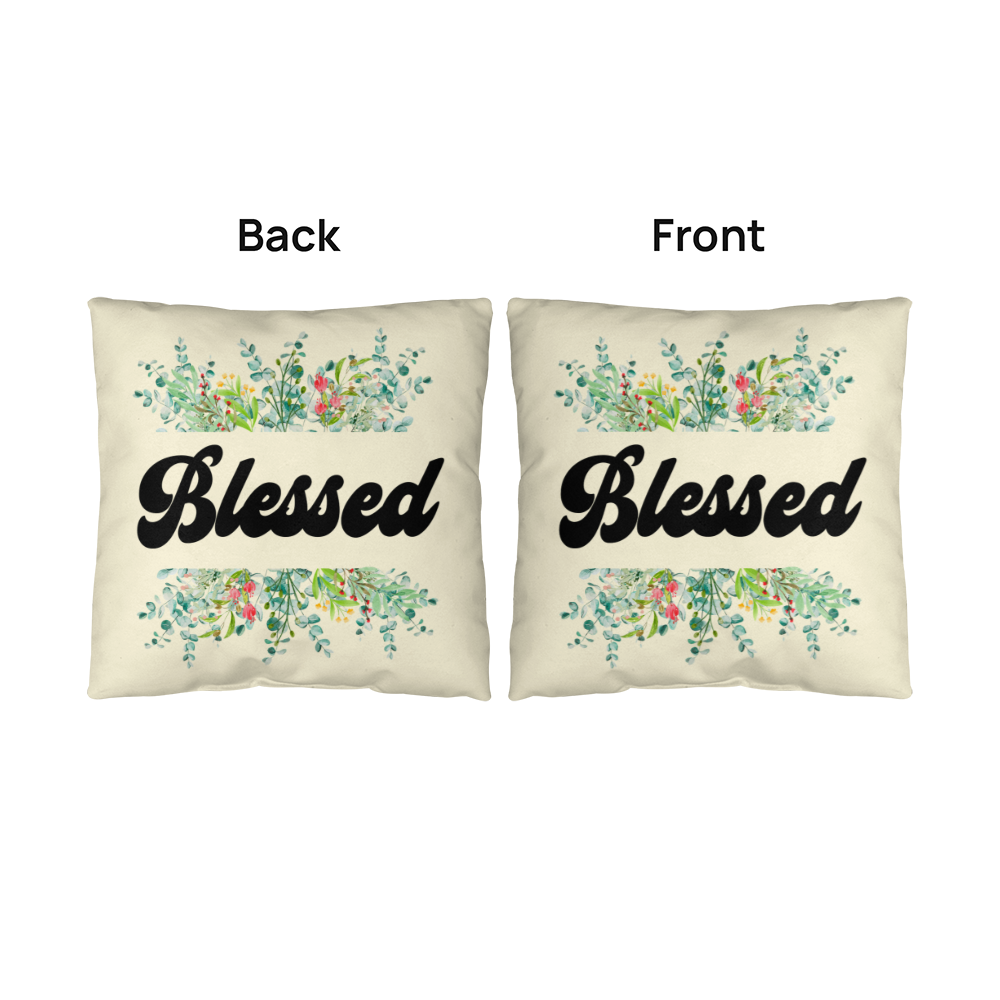Blessed - Classic Pillow - Gift for Her - Gift for Him