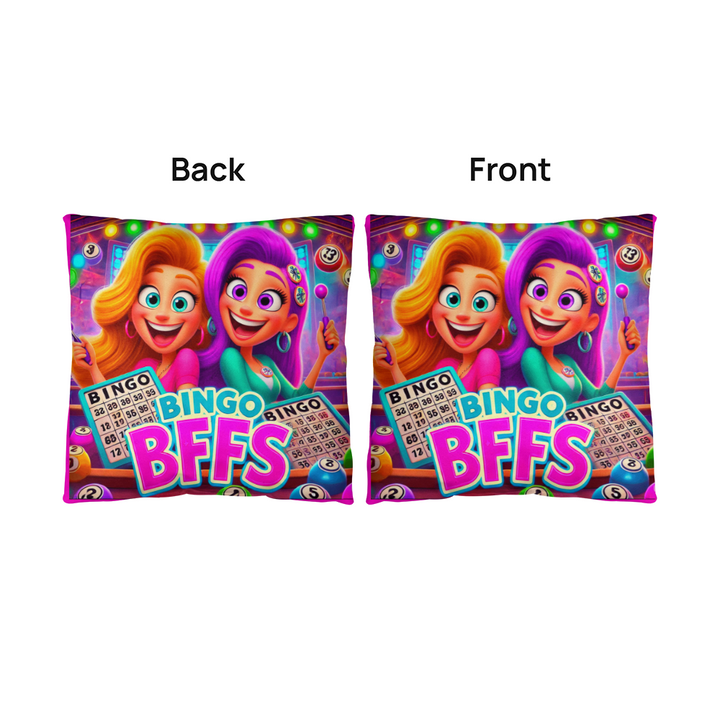 Bingo BFFS Pillow – Gift for Her