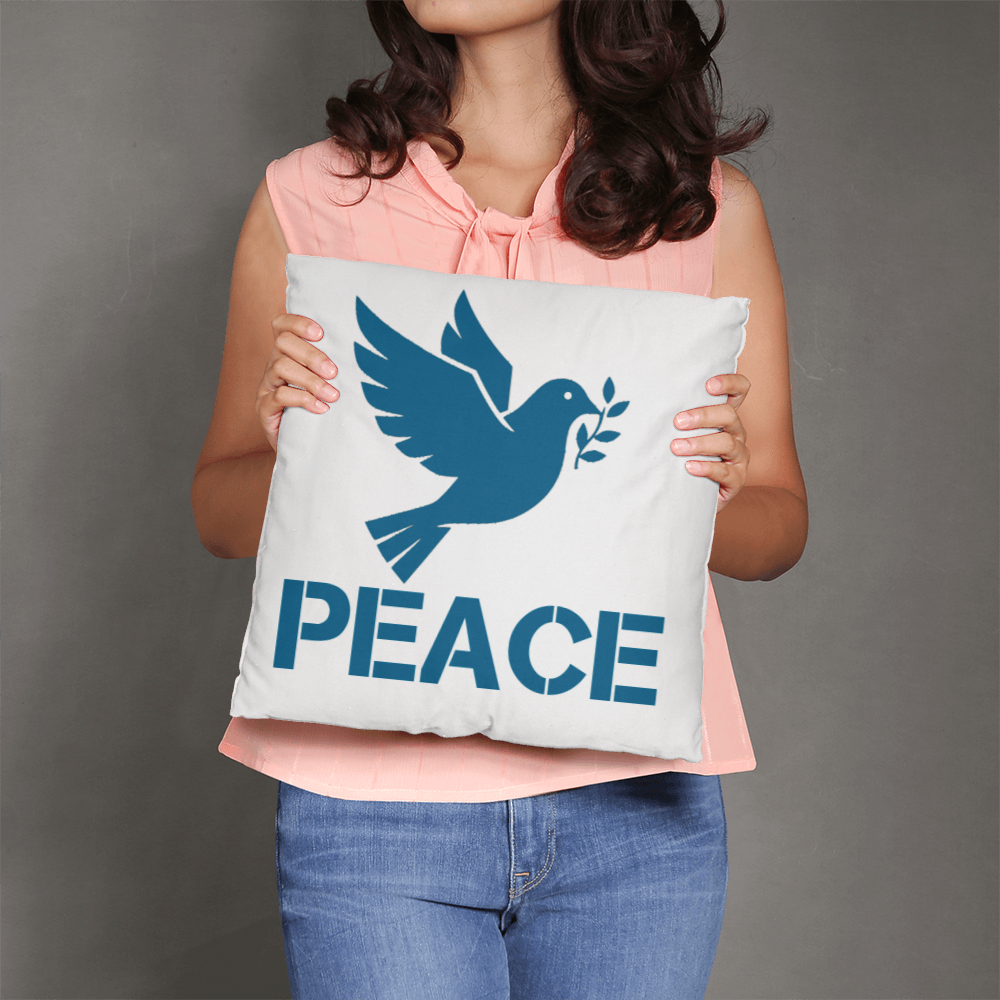 PEACE - Classic Pillow - Gift for Her - Gift for Him