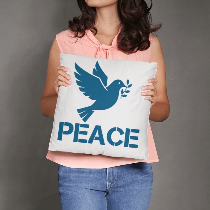 PEACE Classic Pillow – Gift for Her - Gift for Him