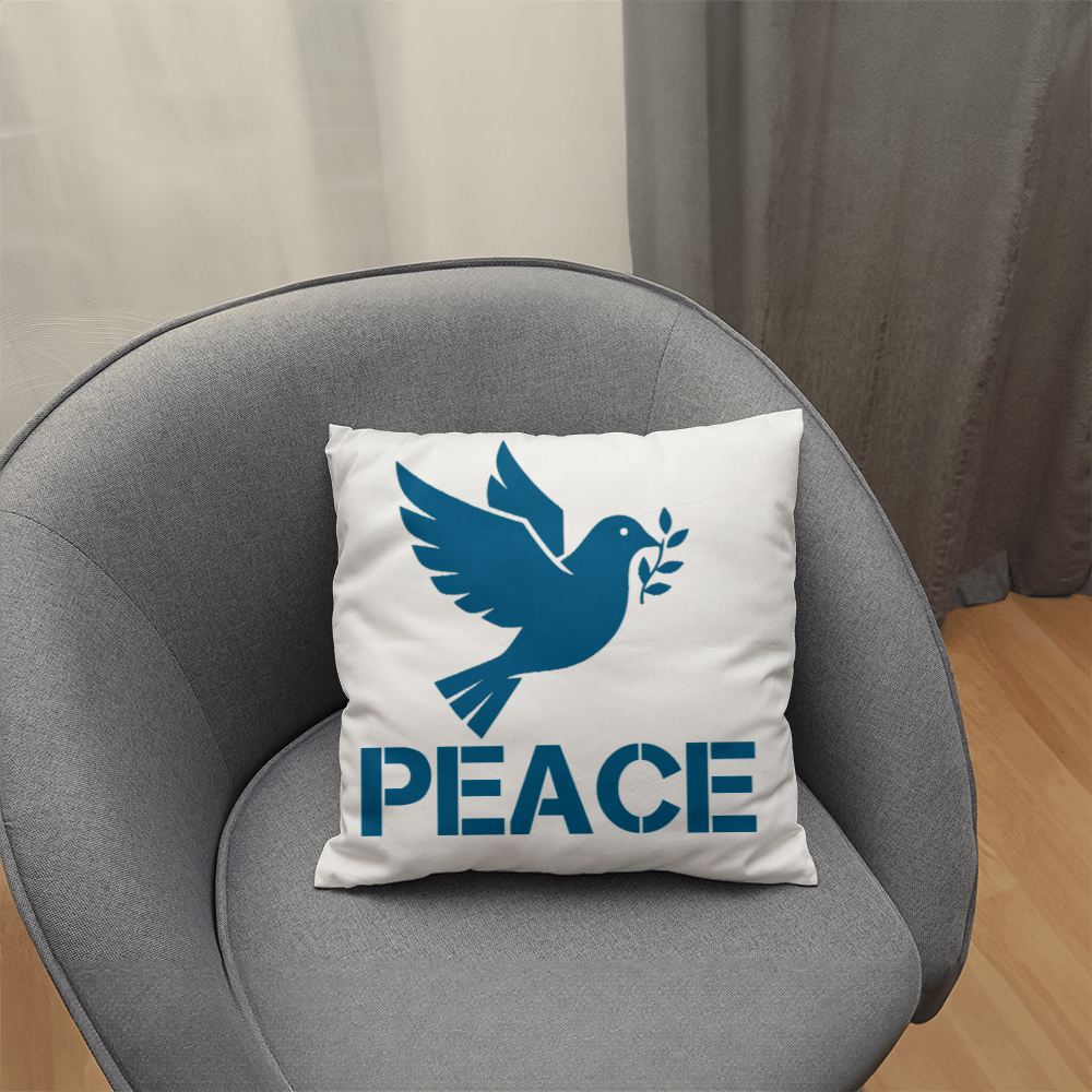 PEACE - Classic Pillow - Gift for Her - Gift for Him