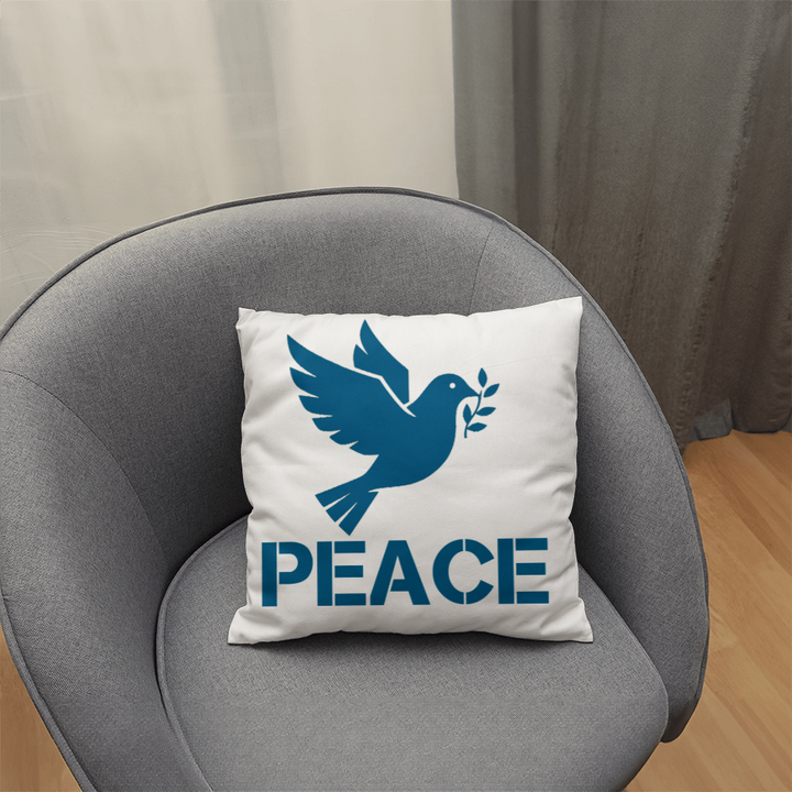 PEACE Classic Pillow – Gift for Her - Gift for Him