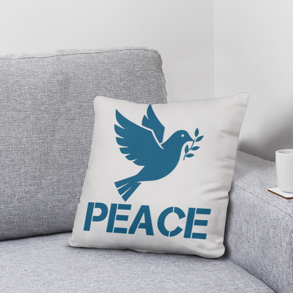 PEACE Classic Pillow – Gift for Her - Gift for Him