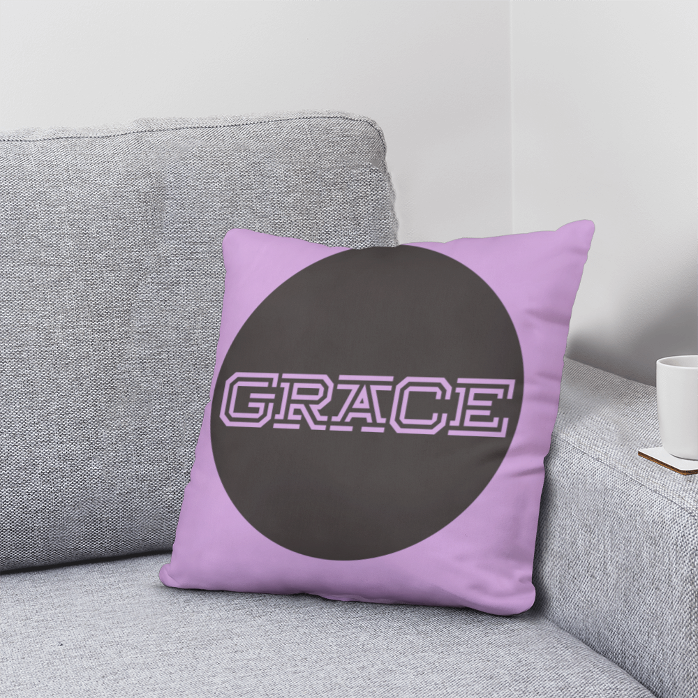 GRACE - Classic Pillow - Gift for Her - Gift for Him