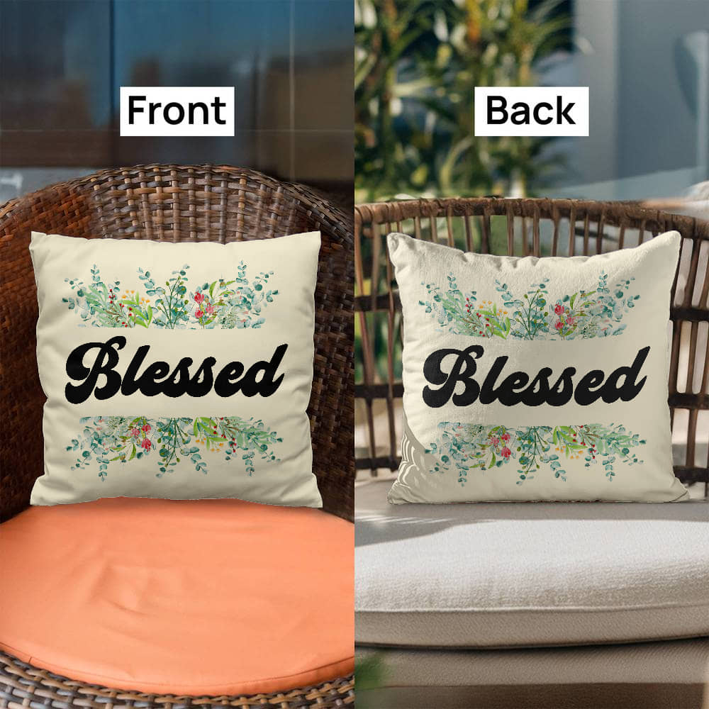 Blessed - Classic Pillow - Gift for Her - Gift for Him