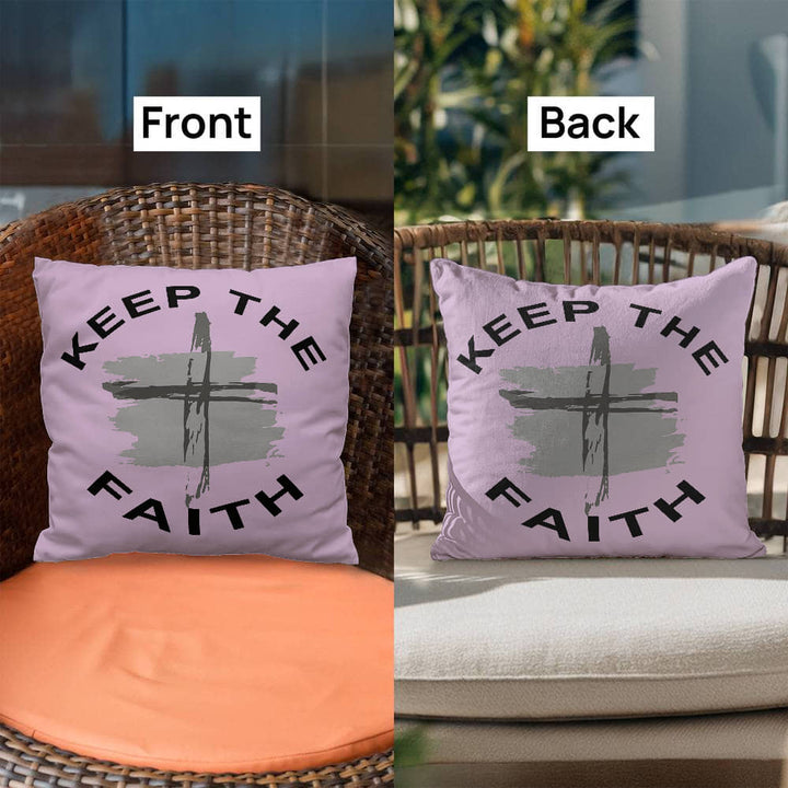 Keep The Faith Classic Pillow – Gift for Her - Gift for Him