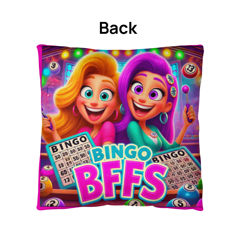 Bingo BFFS Pillow – Gift for Her