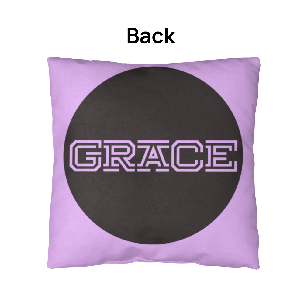 GRACE - Classic Pillow - Gift for Her - Gift for Him
