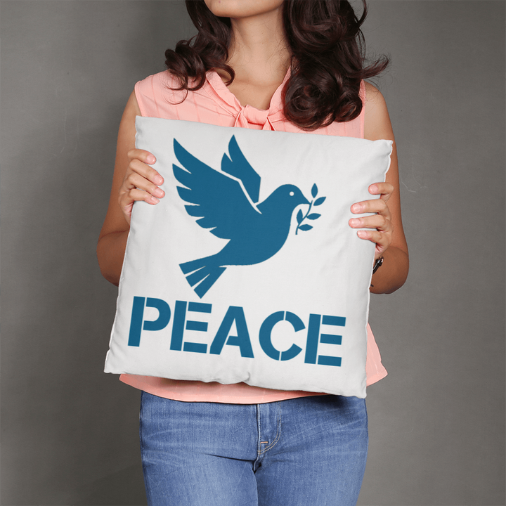 PEACE Classic Pillow – Gift for Her - Gift for Him