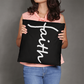 Faith (White) - Classic Pillow - Gift for Her - Gift for Him