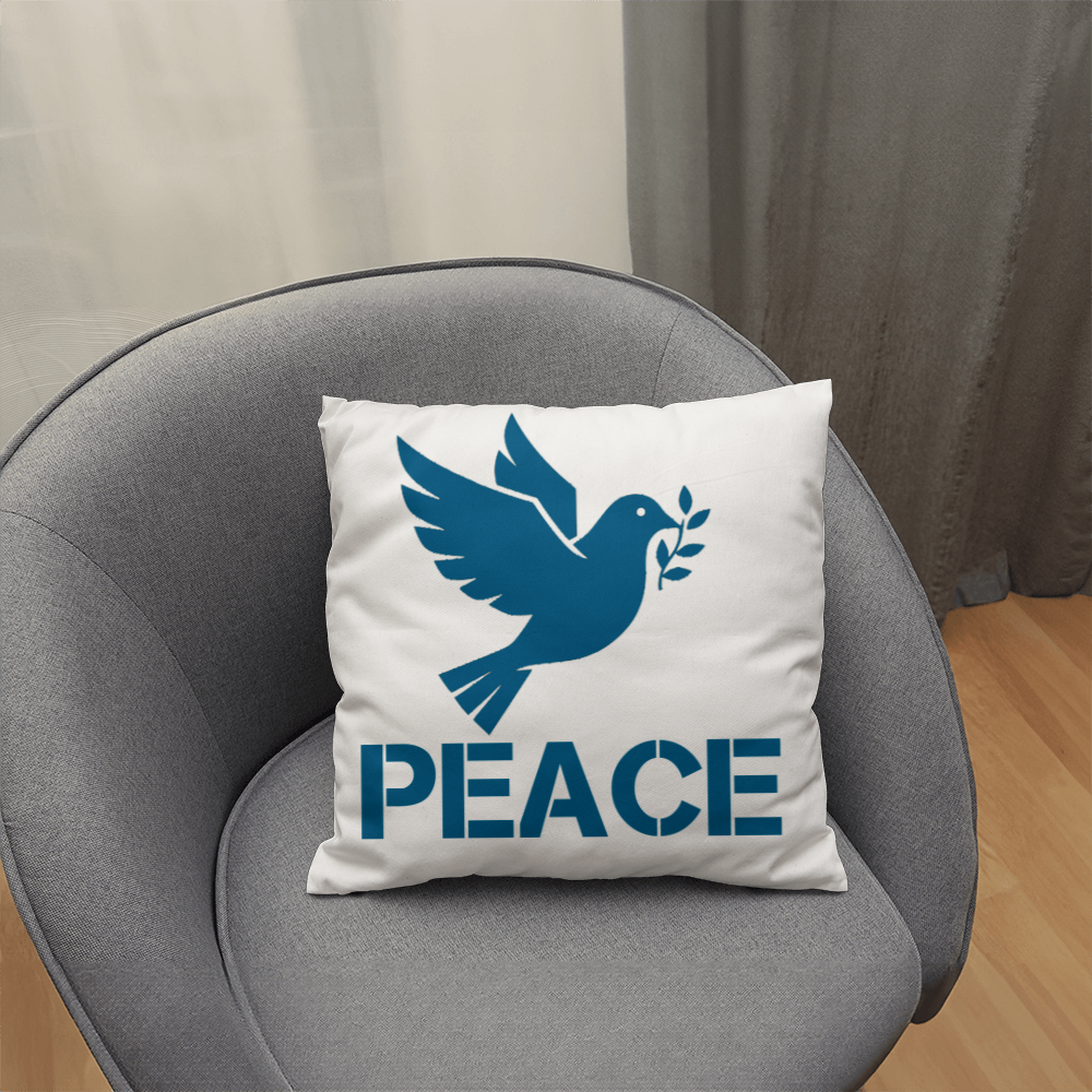 PEACE - Classic Pillow - Gift for Her - Gift for Him