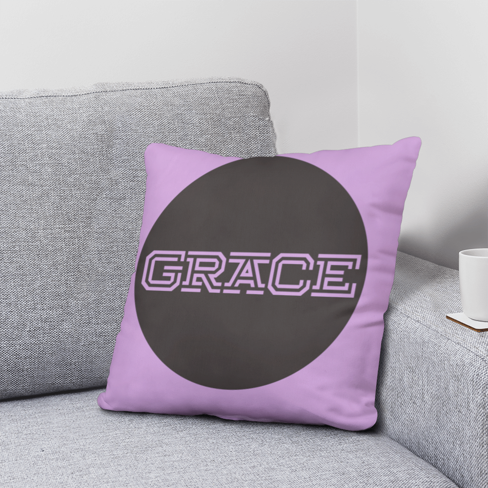 GRACE - Classic Pillow - Gift for Her - Gift for Him