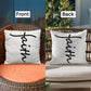 Faith (Black) - Classic Pillow - Gift for Her - Gift for Him