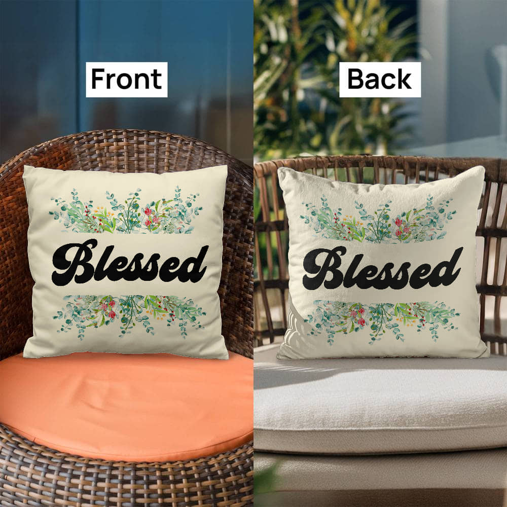 Blessed - Classic Pillow - Gift for Her - Gift for Him
