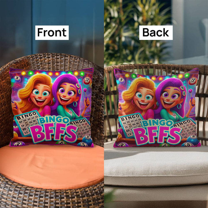 Bingo BFFS Pillow – Gift for Her