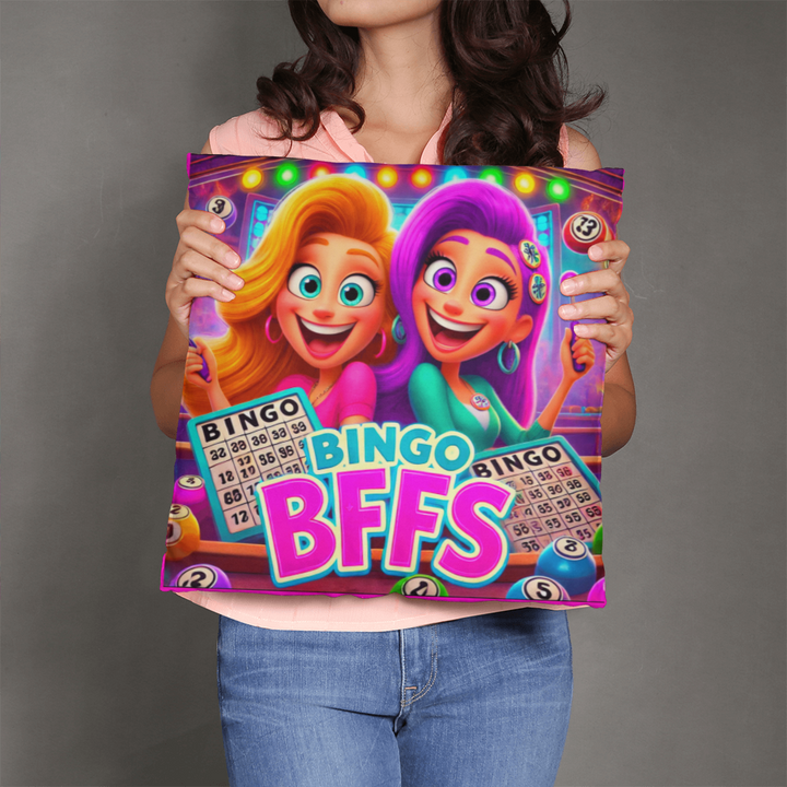 Bingo BFFS Pillow – Gift for Her
