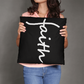 Faith (White) - Classic Pillow - Gift for Her - Gift for Him