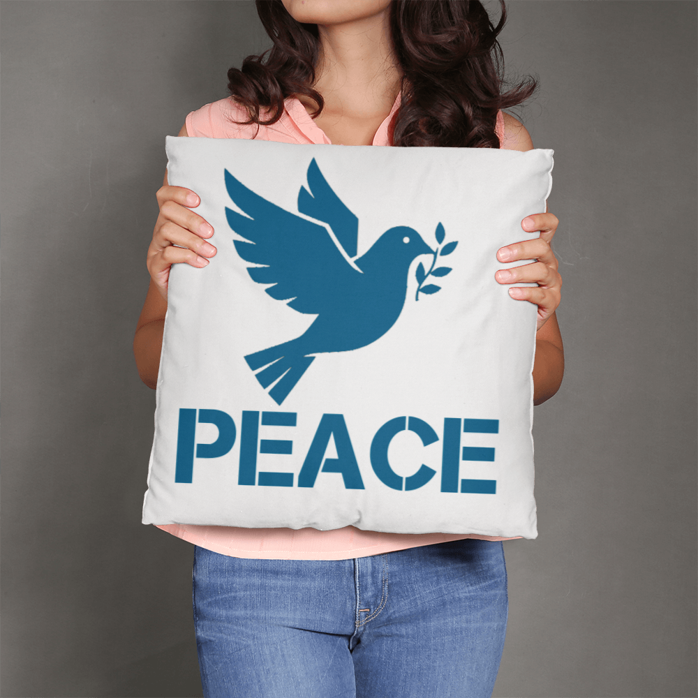PEACE - Classic Pillow - Gift for Her - Gift for Him