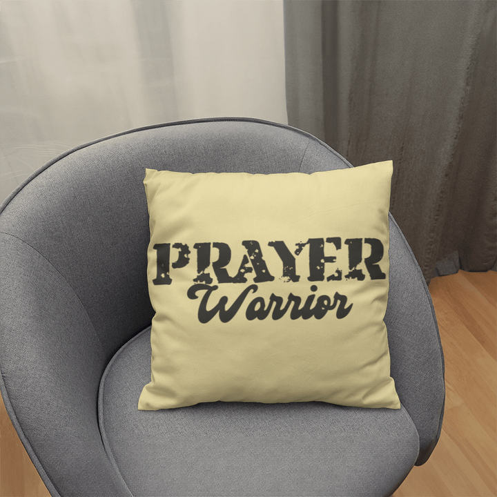 Prayer Warrior Classic Pillow – Gift for Her - Gift for Him