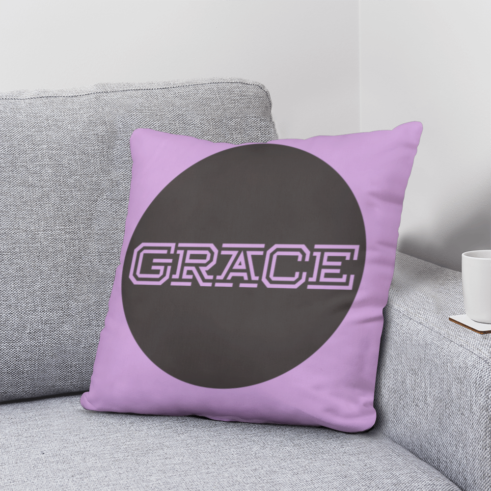 GRACE - Classic Pillow - Gift for Her - Gift for Him