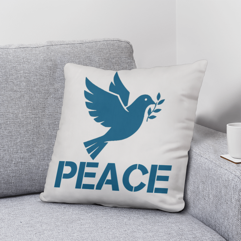 PEACE - Classic Pillow - Gift for Her - Gift for Him