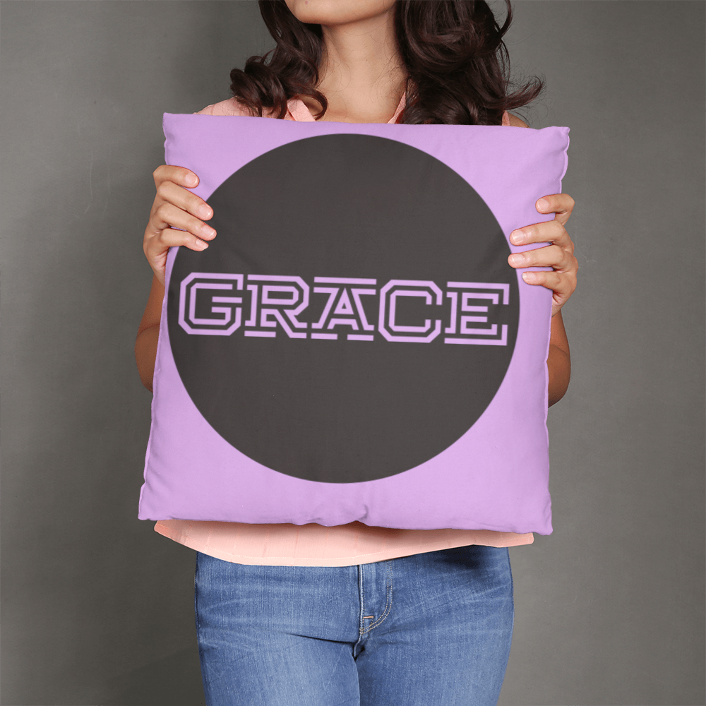 GRACE - Classic Pillow - Gift for Her - Gift for Him