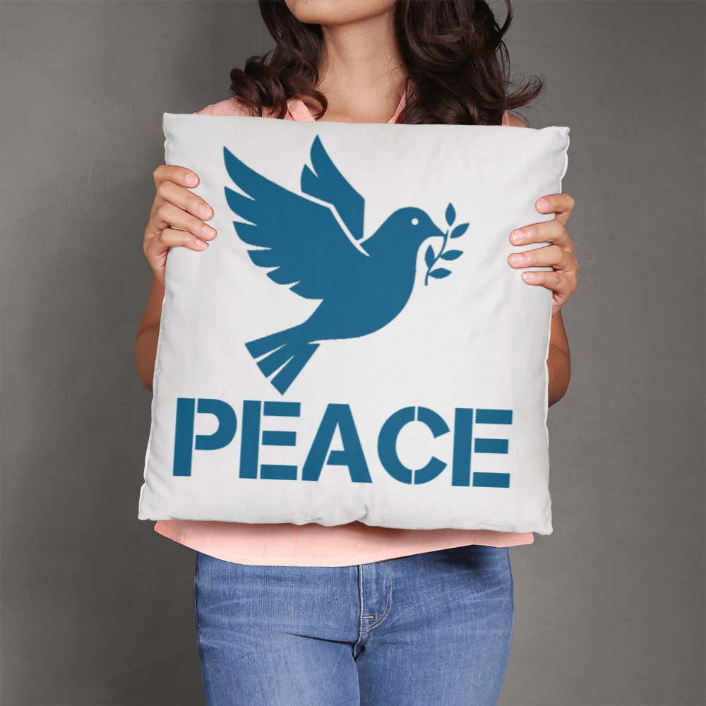 PEACE - Classic Pillow - Gift for Her - Gift for Him