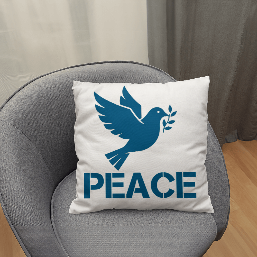 PEACE - Classic Pillow - Gift for Her - Gift for Him