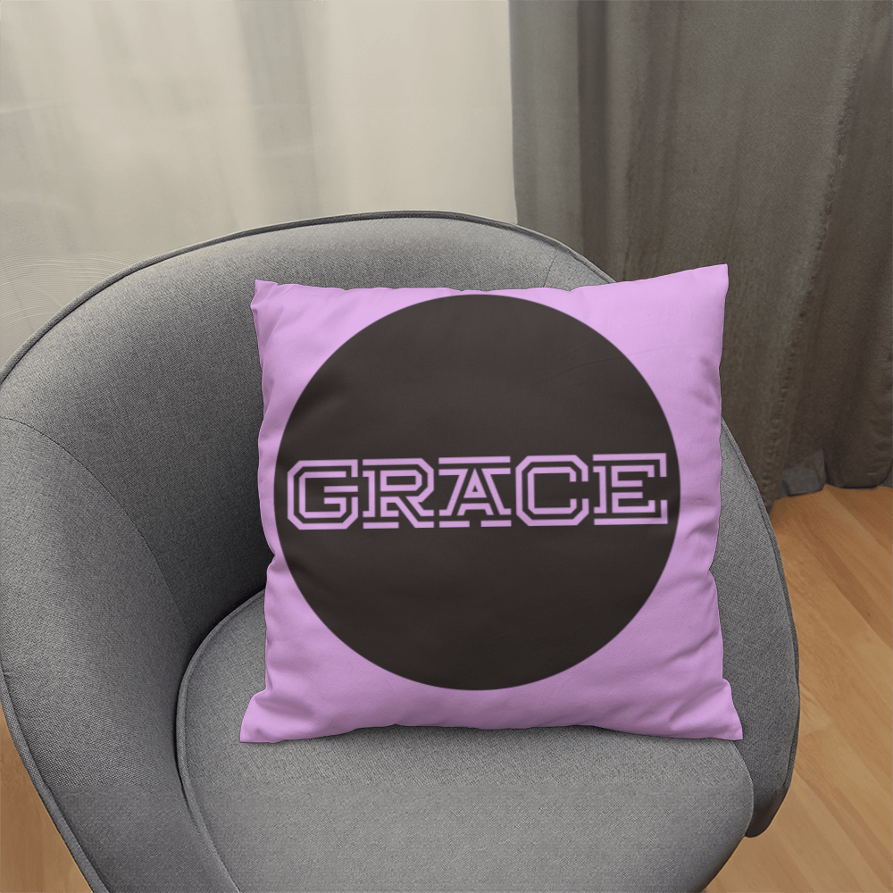 GRACE - Classic Pillow - Gift for Her - Gift for Him