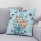 Saved By Grace - Classic Pillow - Gift for Her